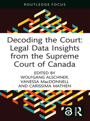 cover image of Decoding the Court